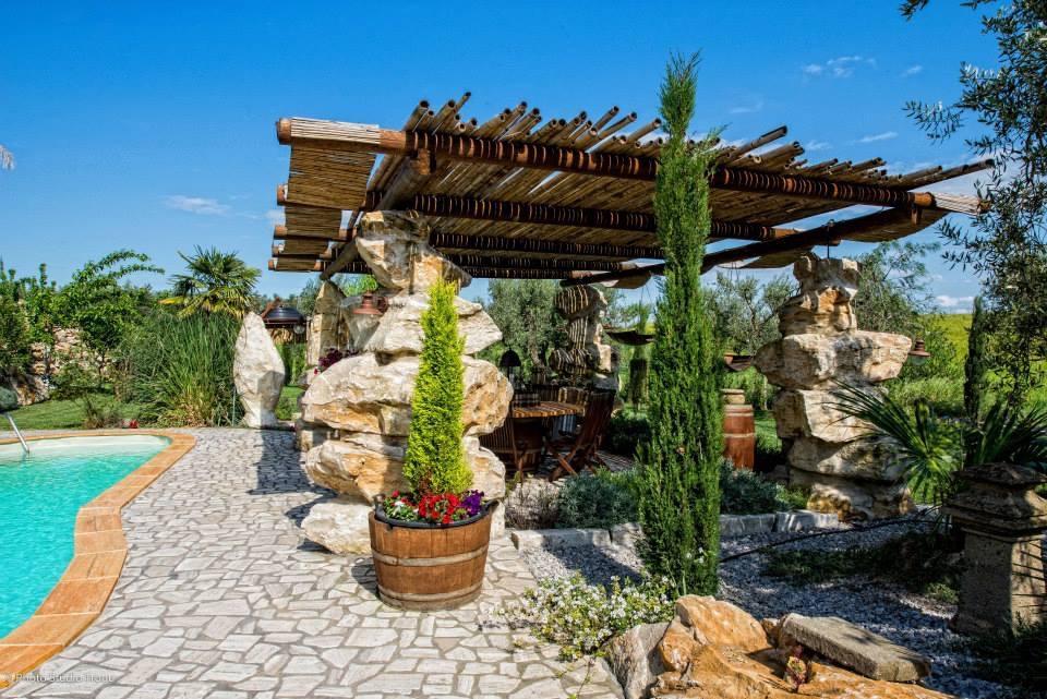 Il Giardino Dei Flintstones B&B Черветере Экстерьер фото